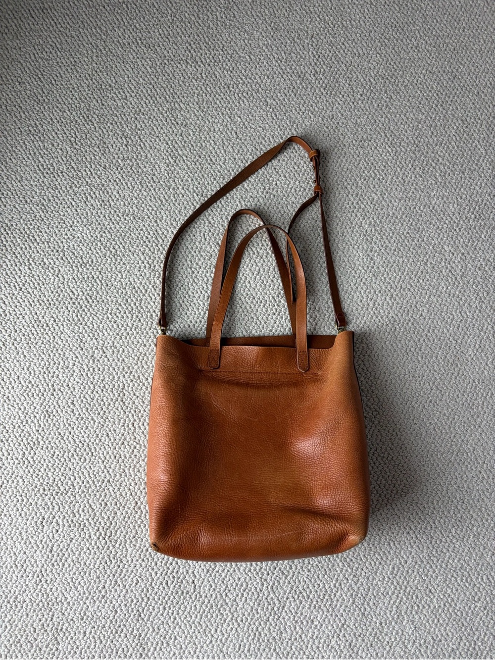 Madewell The Zip-Top Medium Transport Tote - Picture 3 of 9